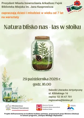 Natura blisko nas – las w słoiku