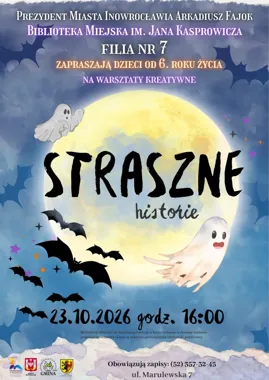 Straszne historie – warsztaty kreatywne w Filii nr 7