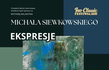 Wernisaż wystawy „Ekspresje duże i małe” Michała Siewkowskiego